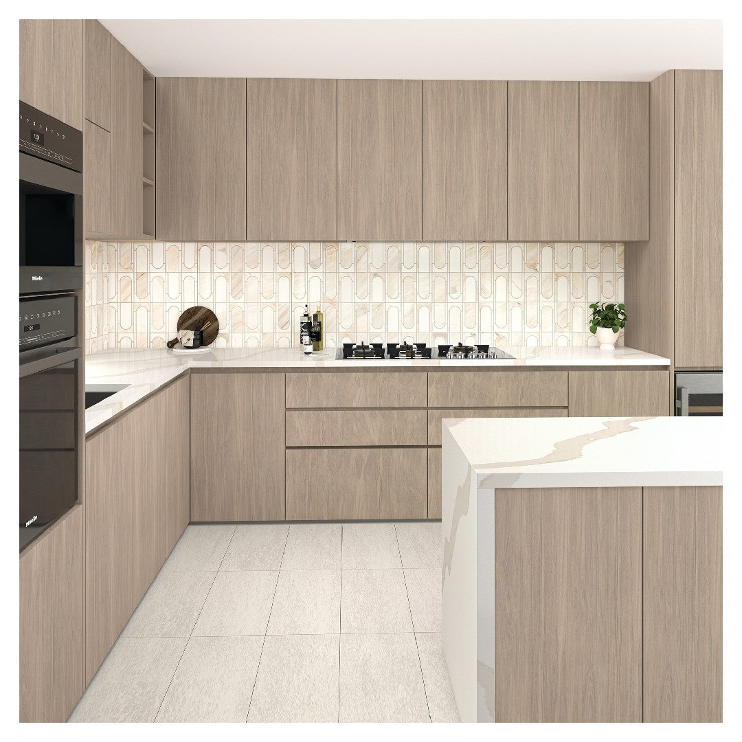 Daltile Perfix Mosaix 13.25" x 18" Honed Natural Stone 4" Random Mosaic