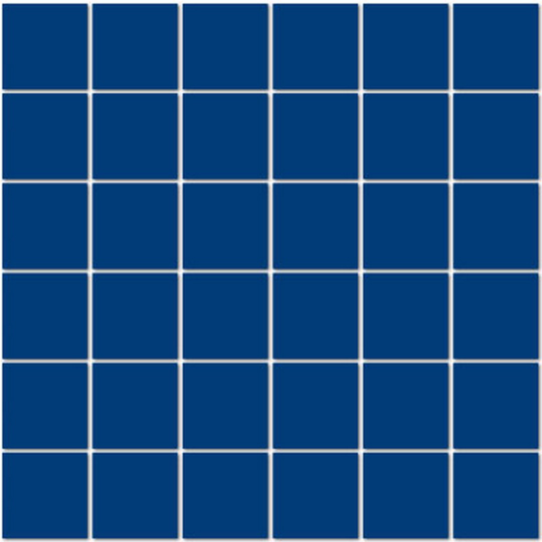 American Olean Unglazed Mosaics ClearFace? Mounting System 12" x 12" Unglazed Porcelain 2" Mosaic