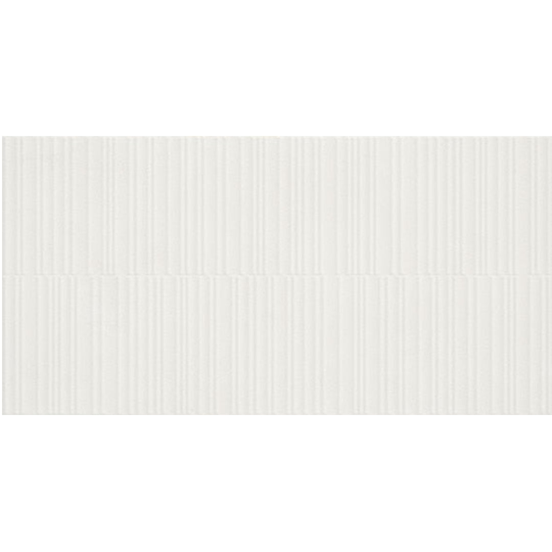 Daltile Rigid Clay 12" x 24" Rectified Matte Ceramic Ridge Microban Wall Tile