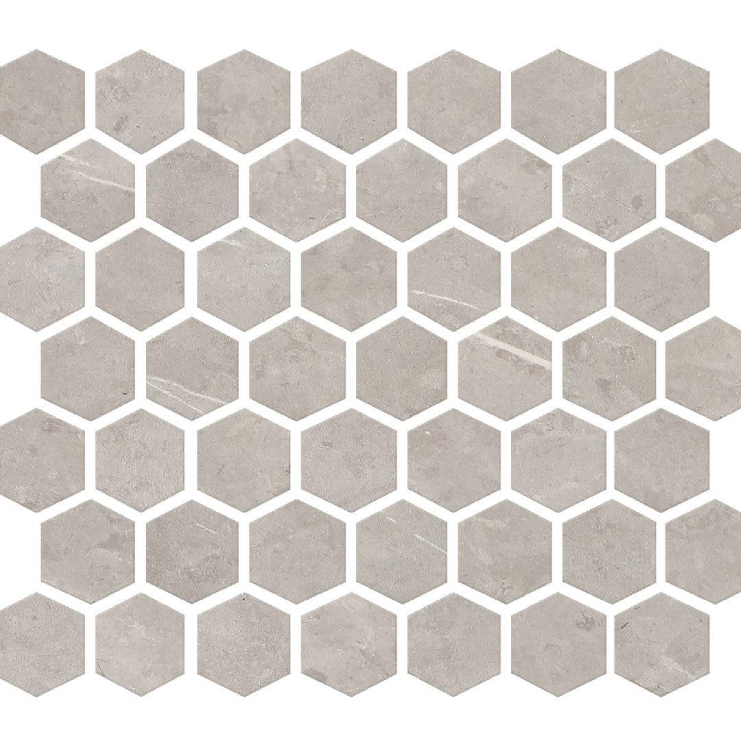 Daltile Prime 12" x 14" Matte Ceramic 1.5" Hexagon Mosaic