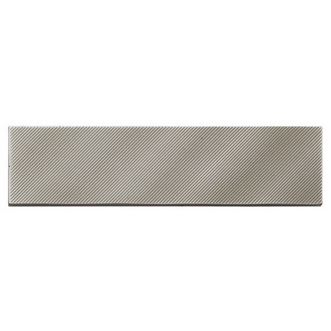 American Olean Refined Metals 2" x 8" Linear Wave Metal Wall Tile Gloss