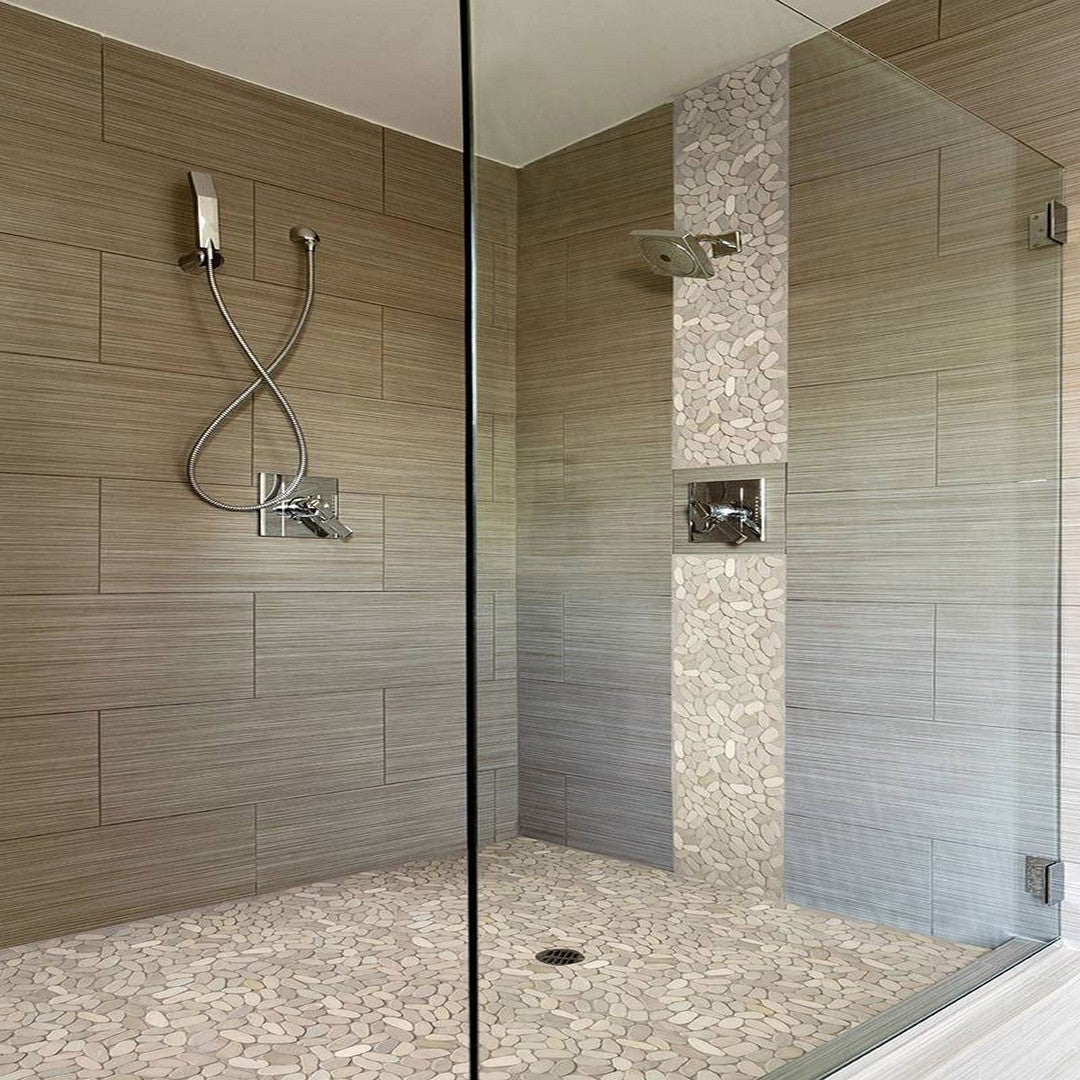 MS International Rio Lago 11.81" x 11.81" Tumbled Natural Stone Mosaic