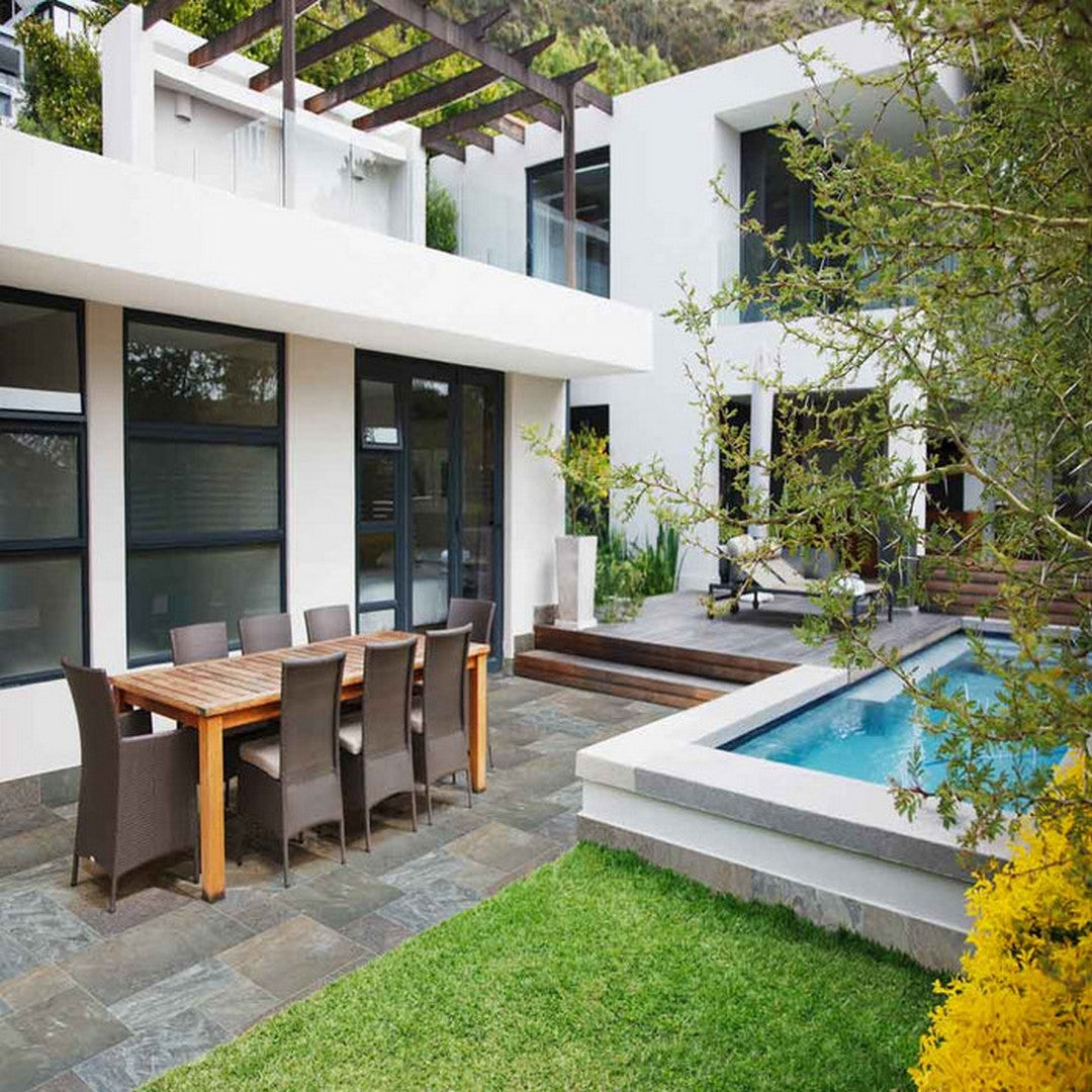 MS International Golden White 8" x RL Gauged Back Quartzite Patterns Tile