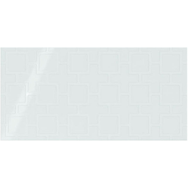 Daltile Showscape 12" x 24" Textured Ceramic Lattice Wall Tile