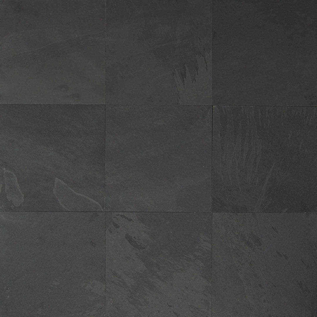 Bedrosians Slate Black Pearl 12" x 12" Gauged Tile