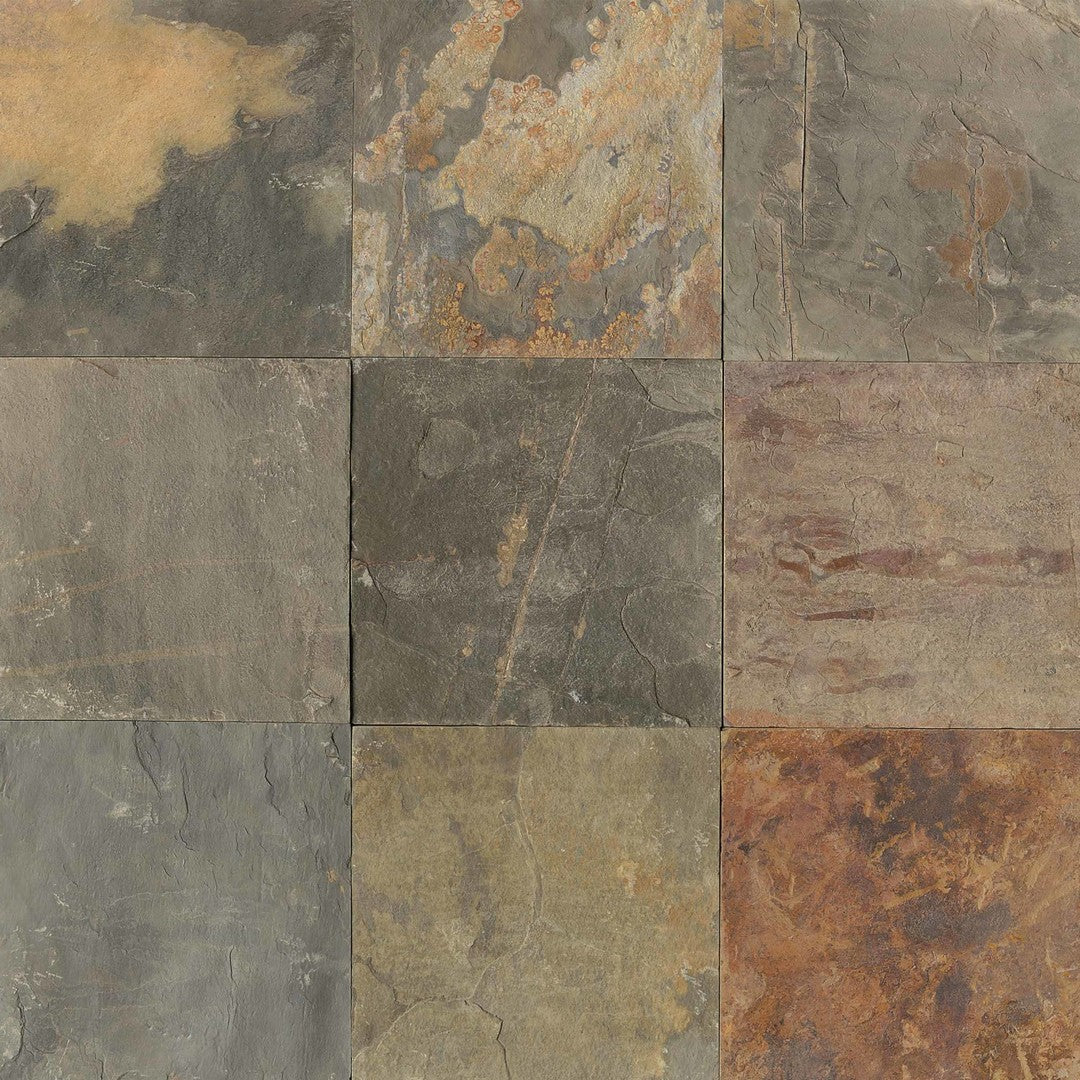 Bedrosians Slate Butterscotch 16" x 16" Gauged Tile