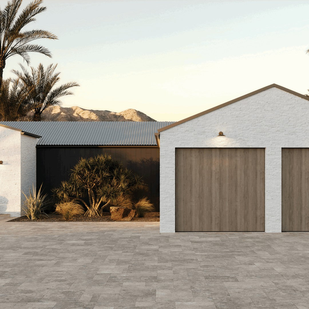 Bedrosians Slate Glacier White 6" x 24" Ledger