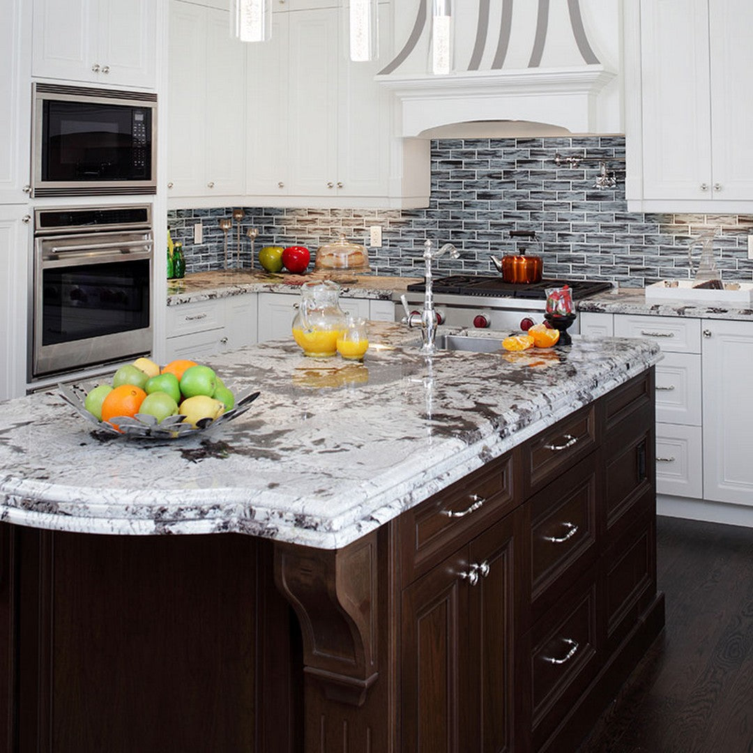 MS International Verde Subway 11.9" x 11.9" Glossy Glass Brick 2x6 Mosaic