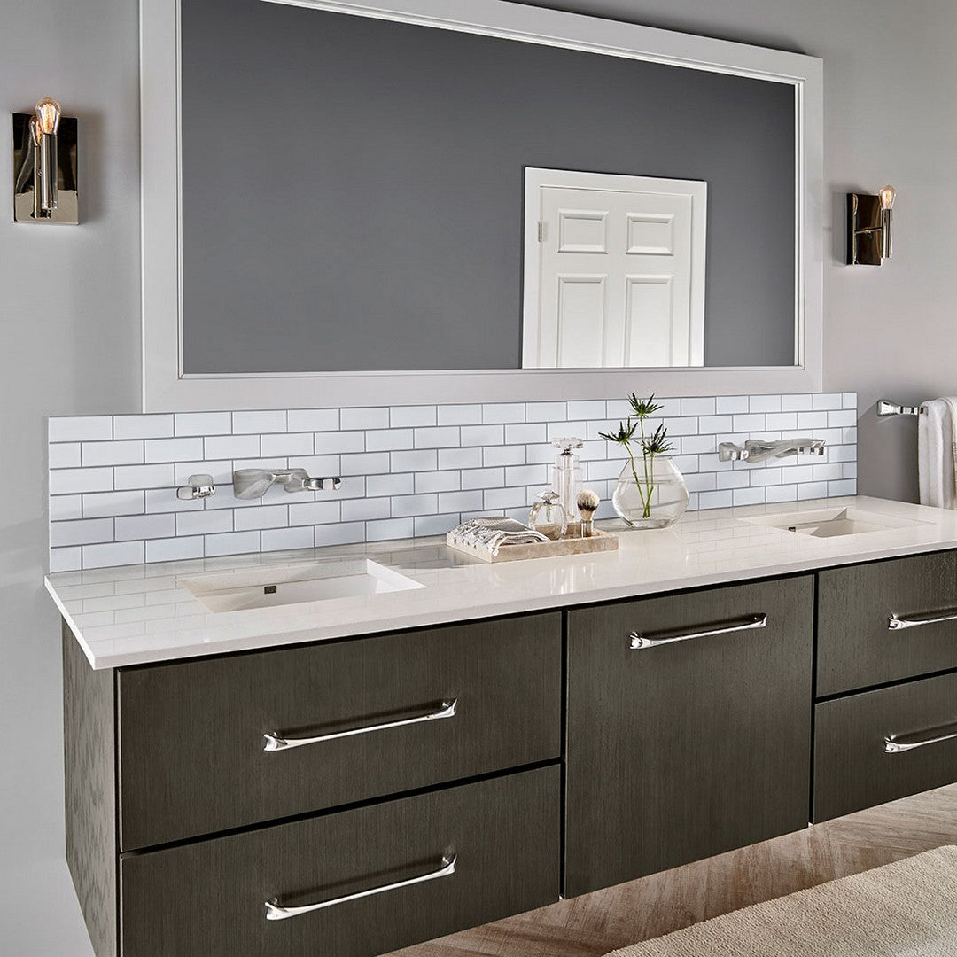 MS International Domino Retro 9.96" x 13.11" Matte Porcelain Brick 2x6 Mosaic