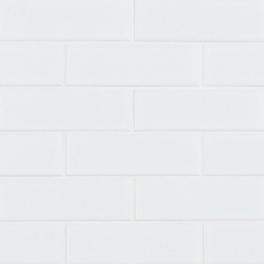 MS International Domino Retro 9.96" x 13.11" Matte Porcelain Brick 2x6 Mosaic