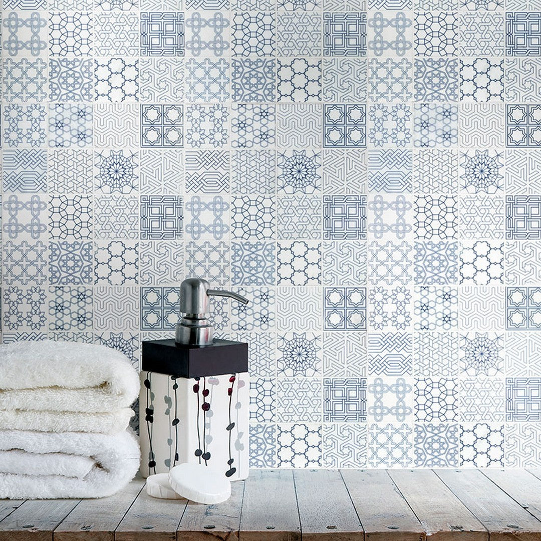 MS International Zouli Stak 12" x 12" Honed Marble 3" Mosaic