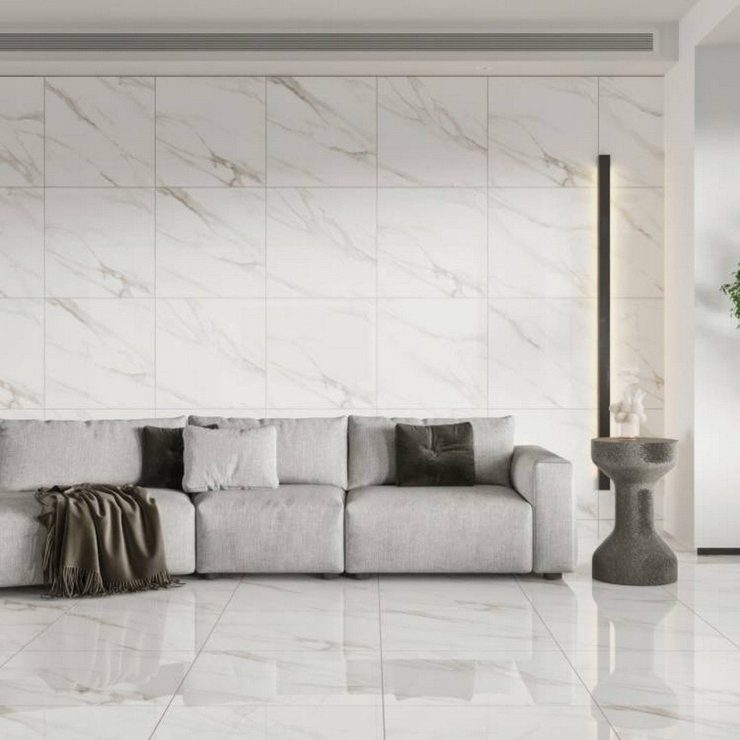 Bedrosians Shandar 24" x 24" Polished Glazed Porcelain Field Tile