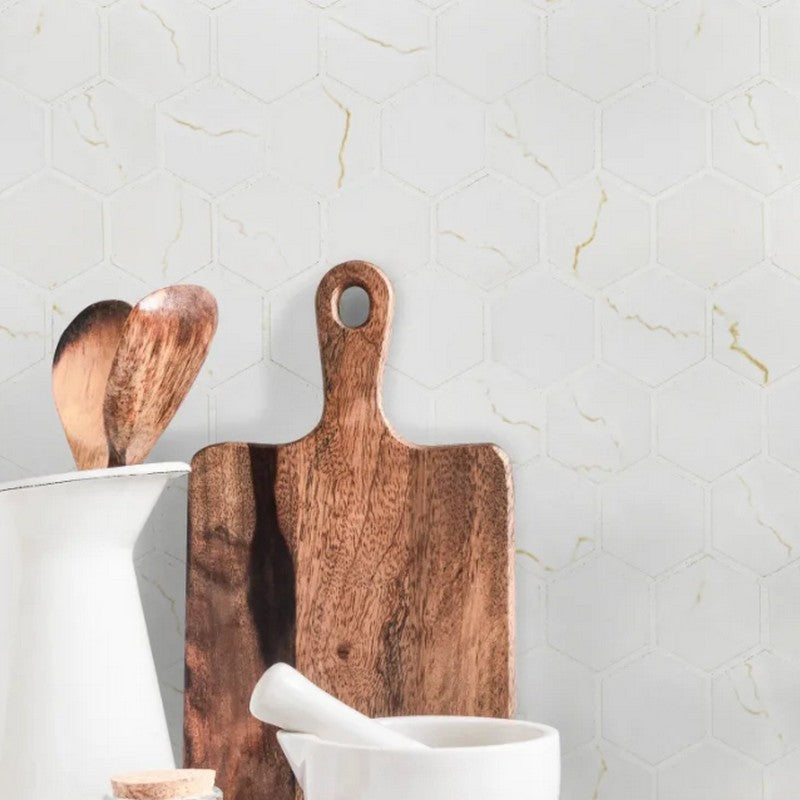 MS International Miraggio 2" x 2" Porcelain Hexagon Mosaic