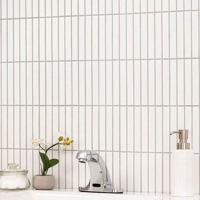 MS International Domino 1" x 6" Porcelain Mosaic