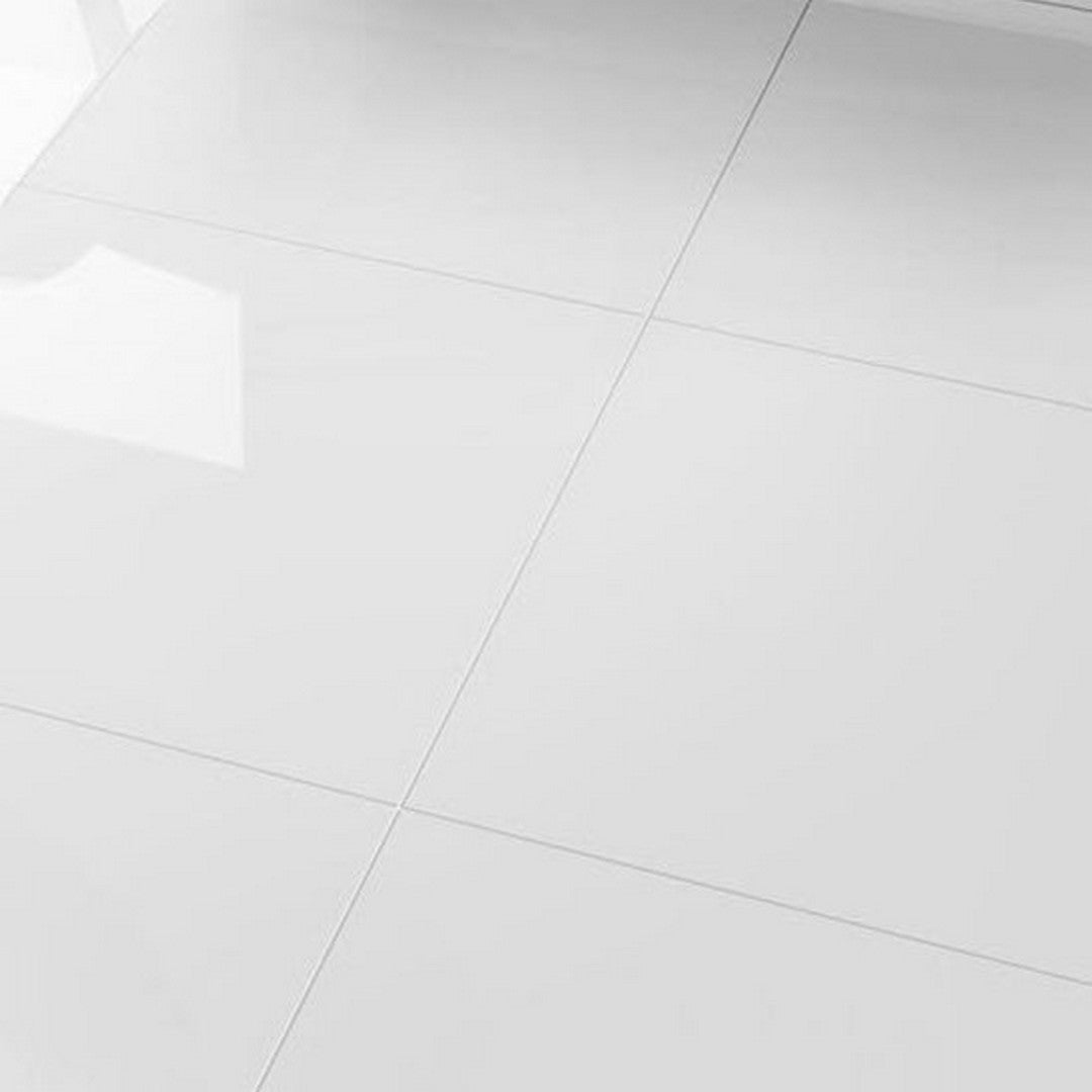 Ottimo Super White 32" x 32" Polished Porcelain Tile