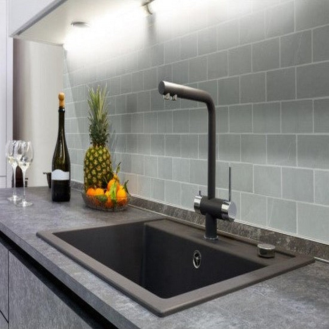 MS International Sande 12" x 12" Polished Porcelain Brick 2x4 Mosaic