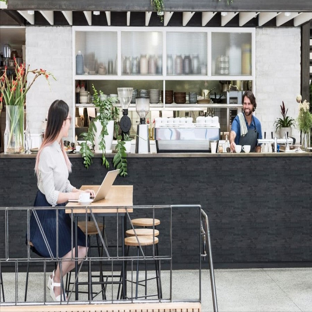 MS International Stacked Stone 6" x 22" Natural Stone Mosaic