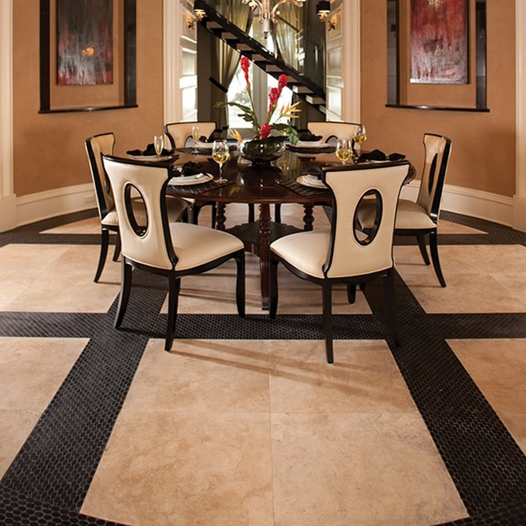 American Olean Stone Source Travertine 24" x 24" Honed Travertine Tile