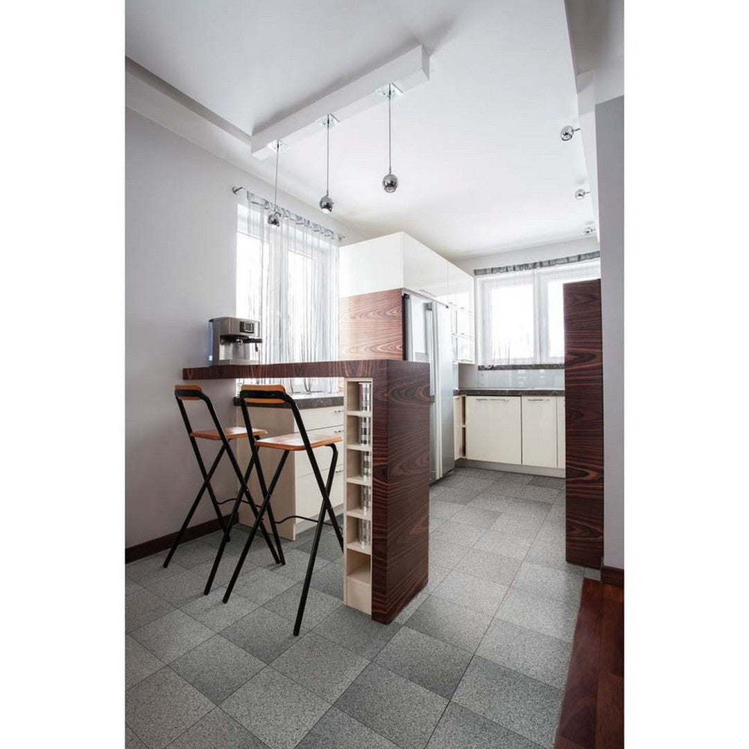 MS International Bianco Catalina 12" x 12" Polished Granite Wall and Floor Tile