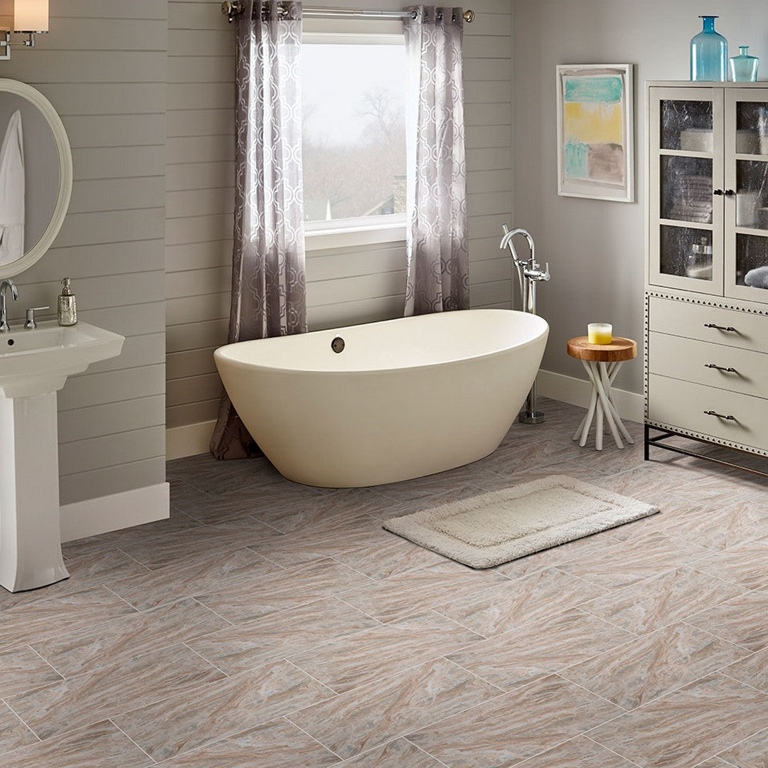 MS International Fantasy Brown 12" x 24" Polished Marble Tile