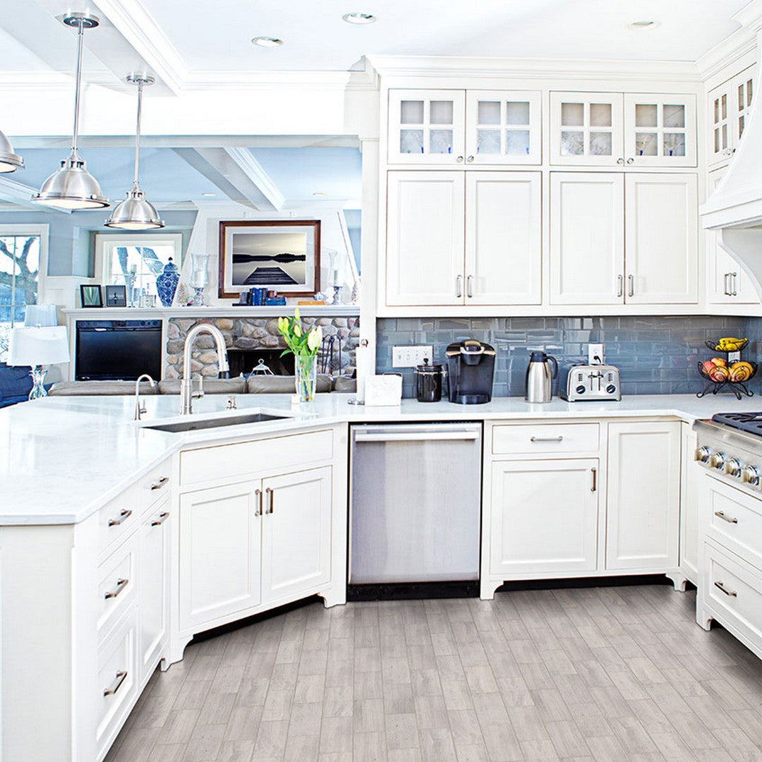 MS International White Oak 4" x 12" Honed Marble Subway Tile