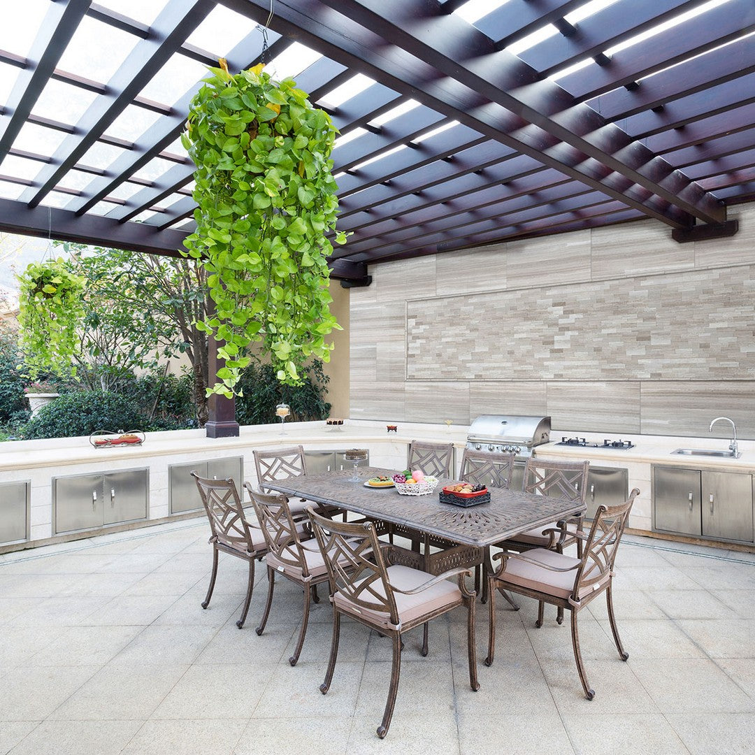 MS International White Oak 18" x 36" Honed Marble Tile