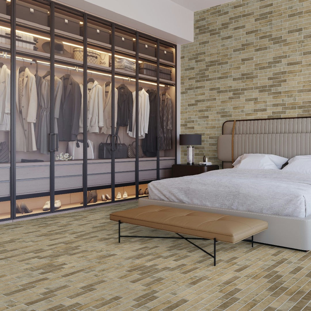 Marazzi Urban District BRX 2" x 8" Distressed Matte Porcelain Tile