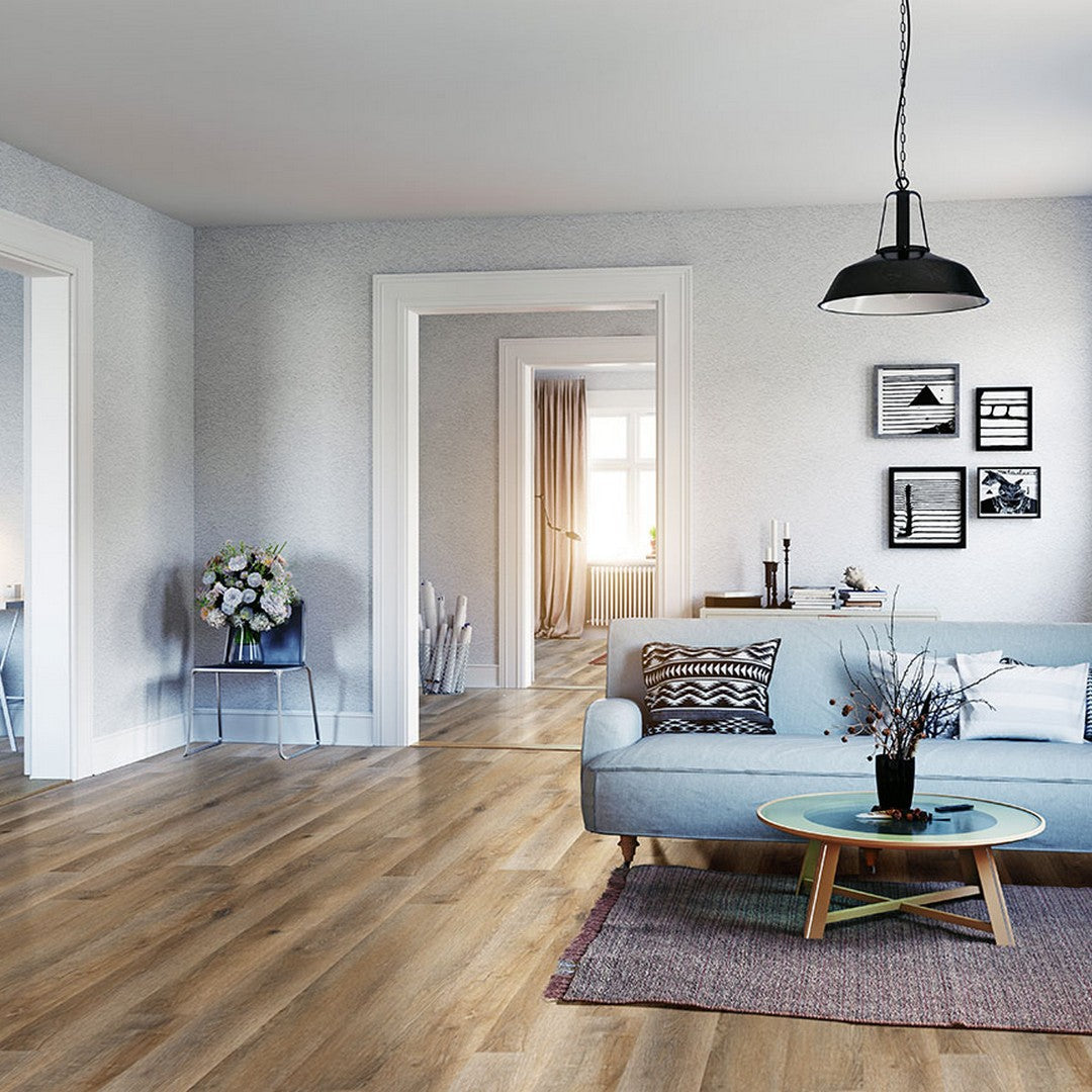 MS International Ashton 7" x 48" Low Gloss Luxury Vinyl Plank 6MIl Rigid Core