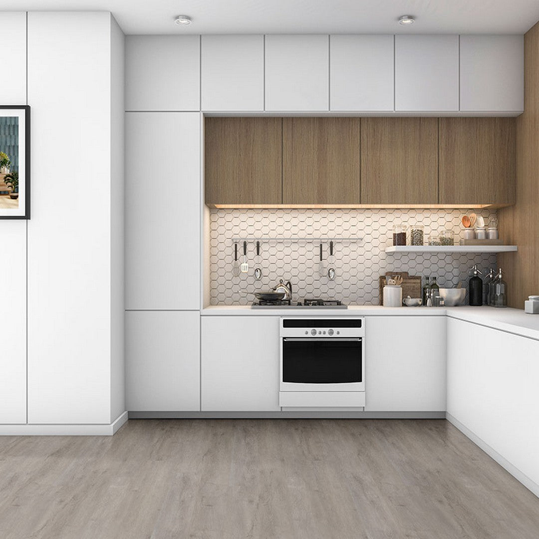 MS International Ashton 7" x 48" Low Gloss Luxury Vinyl Plank 6MIl Rigid Core