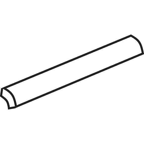 Daltile Color Wheel Classic 1" x 6" Ceramic Wall Quarter Round