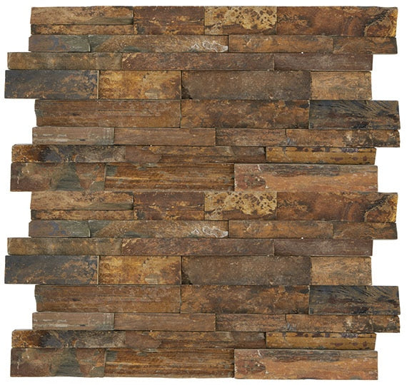 Daltile Stacked Stone 6" x 24" Natural Cleft Natural Stone Tile