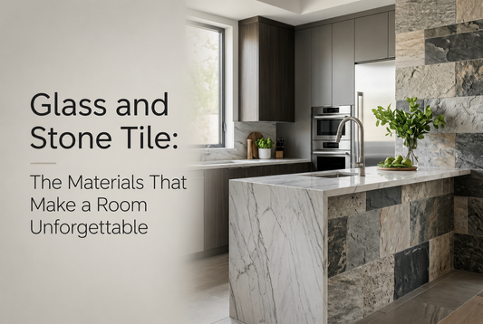 Glass and Stone Tile: The Materials That Make a Room Unforgettable