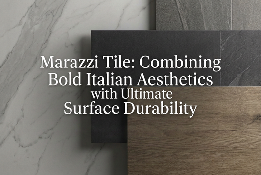 Marazzi tile collection featuring porcelain and ceramic marble-look, stone-look, and wood-look tiles that combine Italian-inspired design with exceptional durability.