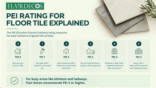 PEI Rating for Floor Tile Explained