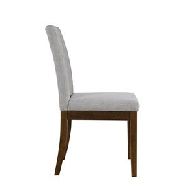 Everly Upholstered Channel-back Dining Chair Set of 2