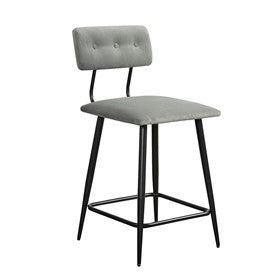 Henrick 25" Metal Frame Counter Stool