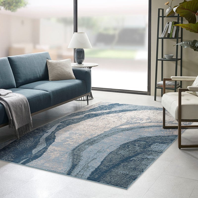 Grace Abstract Wave Area Rug