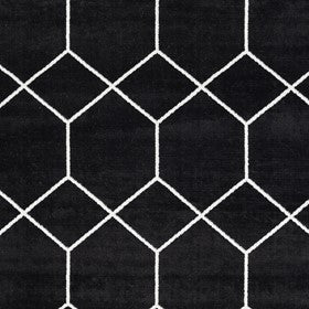 Averie Trellis Geometric Woven Area Rug