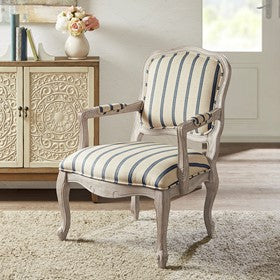 Monroe Camel Back Exposed Wood Chair