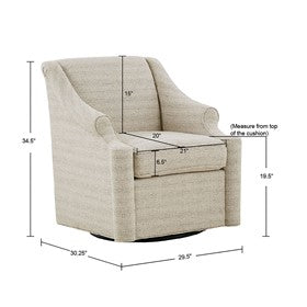 Justin Swivel Glider Chair