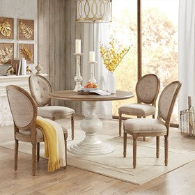 Lexi 46" Round Pedestal Dining Table