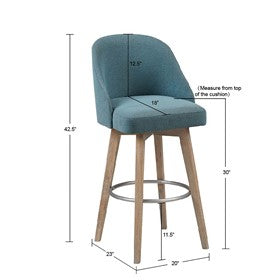 Pearce Bar Stool with Swivel Seat