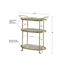 Lauren Bar Cart