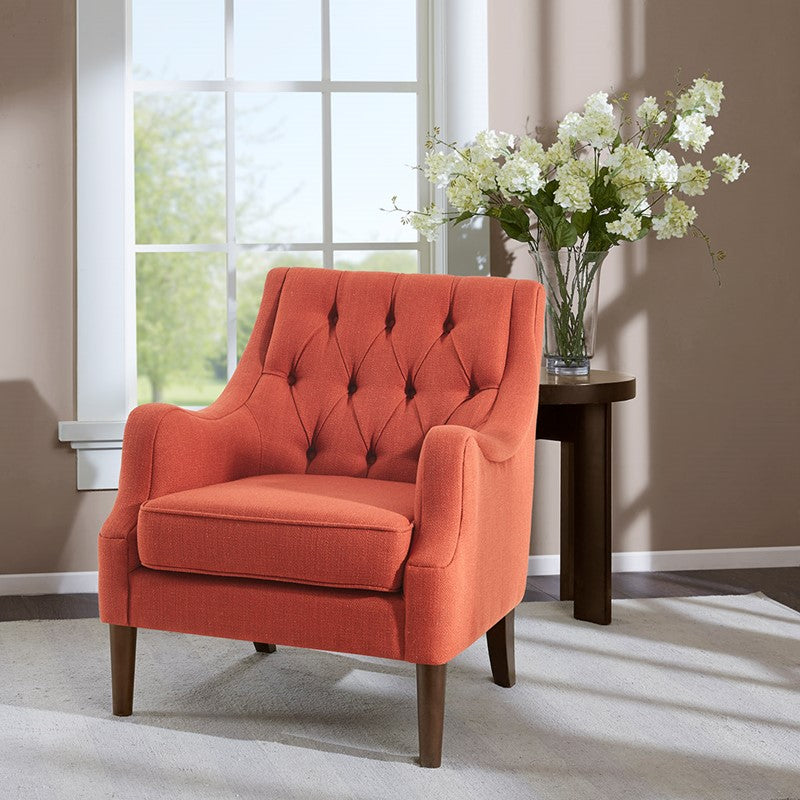 Qwen Button Tufted Accent Chair