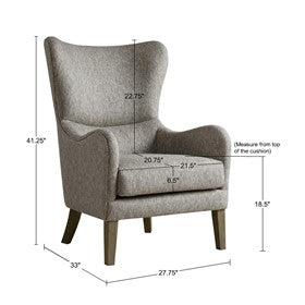 Arianna Swoop Wing Chair