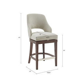 Jillian Counter Stool With Swivel Seat