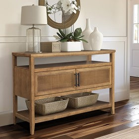 Naomi 2 Door Storage Console Table