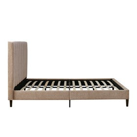 Catalina Channel Tufted Upholstered Platform Bed