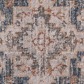 Jasmine Vintage Medallion Woven Area Rug