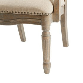 Brentwood Exposed Wood Arm Chair